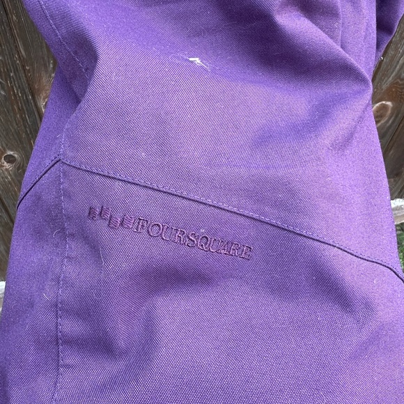 Purple snow pants in EUC - Picture 7 of 10